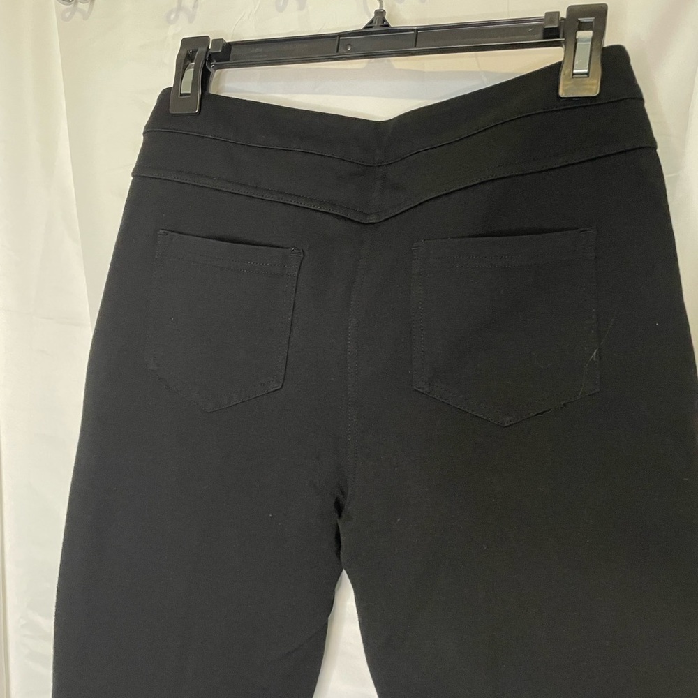 Athleta/ black straight leg black pants with three front pockets - Picture 5 of 7